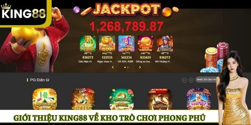 Giới thiệu KING88 về kho trò chơi phong phú